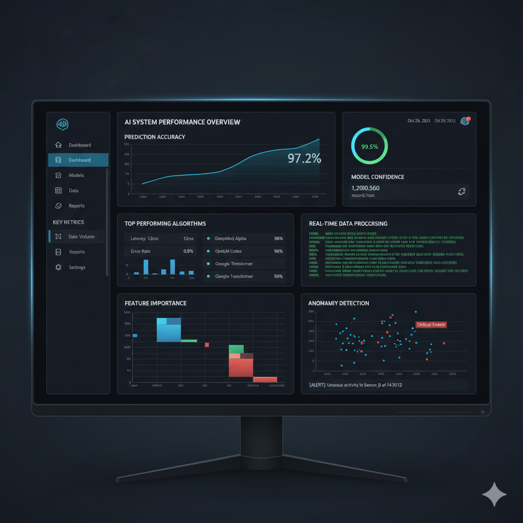 AI-Driven Dashboard Mockup
